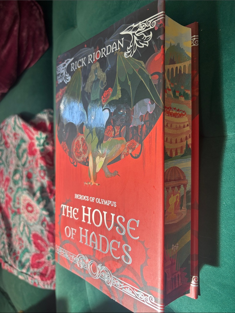 The House of Hades Hardcover Book - Red ✨ Dusted Jacket